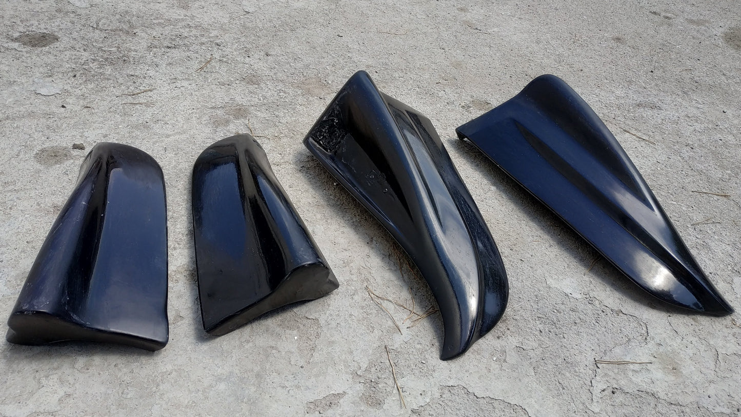 Lining (fangs) of bumpers for Toyota Curren ST206 Tuning AC